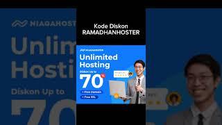 Kode Kupon Promo Diskon Niagahoster bikin website jadi murah