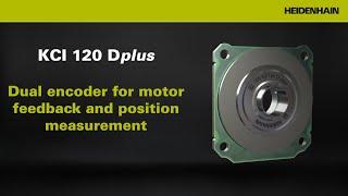 KCI 120 Dplus for advanced robotics: the dual encoder for motor feedback and position measurement