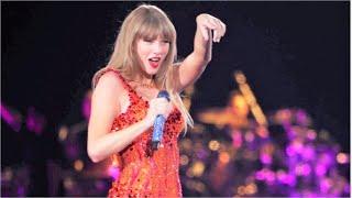 Taylor Swift Received Red Rose From Travis Kelce During Performance in Paris 12th May 2024