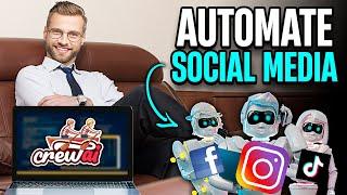 Automate your Social Media with AI Agents - CrewAI Hierarchical Crew Tutorial (Instagram Automation)