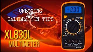 XL830L Multimeter (Disassembly and Calibration Tips)