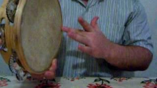 Tecnica de Riscado en Pandereta / Rub Technique on Tambourine