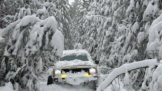 Blizzard Adventure Deep Snow Wheeling