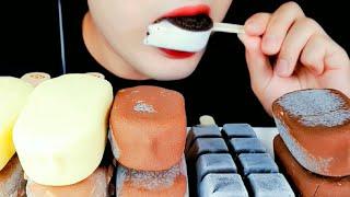 ASMR, Chocolate Milk Ice Cream Cream feast,Eating Sound,Mukbang 초콜릿 밀크 아이스크림 크림 잔치 @jejeasmr7707