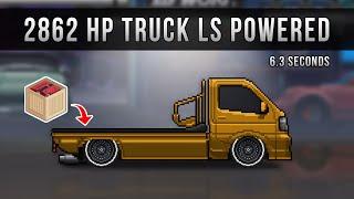 PIXEL CAR RACER - TRUCK BUILD  AND GAMEPLAY | PCR SKUNK WORKS MOD V2