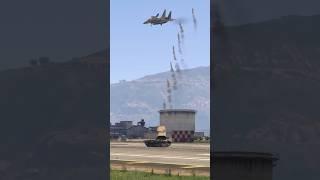 Ukrainean Brutal Tank 92.000 Missile Attack On Russian Powerful Fighter jets | Gta-5