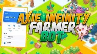 Axie Infinity auto farm & auto battle bot & farm slp AFK & Easy to use Axie Bot Download free trial