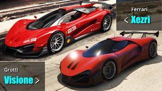 GTA V Grotti & Pegassi VS Real life Ferrari & Lamborghini