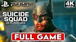 SUICIDE SQUAD KILL THE JUSTICE LEAGUE Gameplay Walkthrough FULL GAME [4K 60FPS PS5] - No Commentary