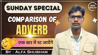 Degree of Adverb | Comparison | Latest Rules | English Grammar #SundaySpecial