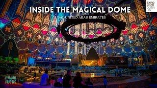 Inside the Magical Dome of Expo 2020 Dubai (2021) 4K | Al Wasl Dome Expo 2020 | Night Walking Tour