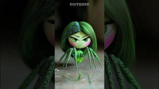 Inside Out 2 as SPIDER! ️+ Evil Joy | (Cartoon Animation)