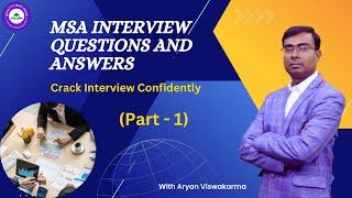 MSA Interview Questions and Answers | Measurement System Analysis | Part - 1