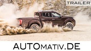 Nissan Navara 2017 Offroad im Steinbruch - Trailer zum Fahrbericht AUTOmativ.de