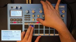 Korg Electribe 2 step by step tutorial to create a track 2021