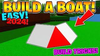 HOW to build a Perfect Corner in Build a Boat 2024 (Easy Build Tricks)