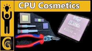 CPU Cosmetics - Bent Pins And Scratched Ceramic [ CPU Collector Tutorial]