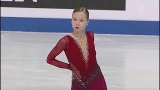 Ксения Синицына / Kseniia SINITSYNA  Junior World's - Ladies SP 2019.03.08