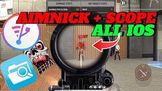 FREEFIRE AIMNICK+SCOPE ALL IOS 12/18.3ANTIBAN ANTIBLACK