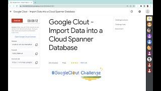 Google Clout - Import Data into a Cloud Spanner Database || #qwiklabs || #CloudwaliDiwali