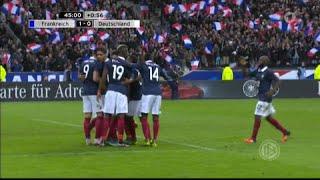 Frankreich - Deutschland 2 - 0 (13.11.2015) France - Germany 2 - 0【HD】