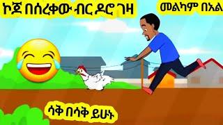 ኮጆ በሰረቀው ብር ዶሮ ገዛ / Kojo Bought A Chicken With The Money He Stole / New Ethiopian Animation Comedy
