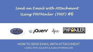 Send an Email with attachment using PHPMailer (PHP) #6