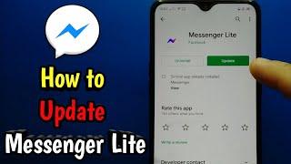 How to Update Messenger Lite