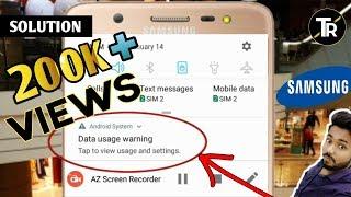 Remove Data Usage Warning From Samsung In Hindi