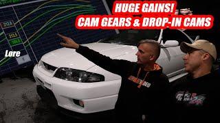 RB26 Adjustable Cam Gears Work - THE END! Kelford Drop-In Camshaft Test in R33 GT-R N1