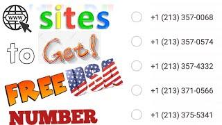 top 3 website that gives free  phone number/how to get free US phone number for verification website