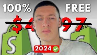 How To Start Shopify Dropshipping FULL FREE COURSE (2024)