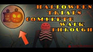 Halloween Trials Full Walkthrough | Roblox Mimic