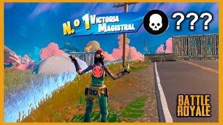 Partida de Fortnite sin comentar. (Temporada 8 Capitulo 2) Victoria Magistral