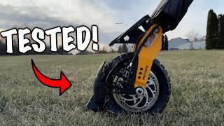 This Electric Scooter is a MONSTER! Ausom Leopard DT1 Pro Review!