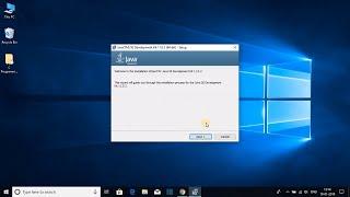How to Install Java JDK 11 on Windows 10