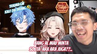 Bang AL ngeliat dua sahabatnya souta dan ndan silvia colab | Naplive【CLIP】