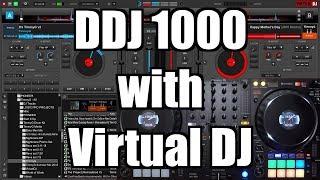 Using the Pioneer DJ DDJ 1000 with Virtual DJ