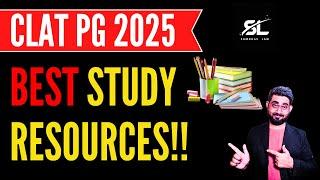 CLAT PG 2025 Best Study Resources | CLAT PG 2025 Study Material | CLAT LLM 2025 Books