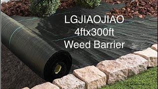 Weed Barrier 4ftx300ft LGJIAOJIAO