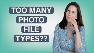 Which photo file type to use where | JPEG | PNG | TIFF | RAW | PSDs | HEIC