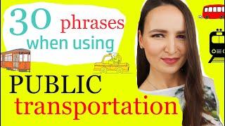 83. 30 phrases when using public transportation in Russia
