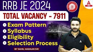 RRB JE 2024 Notification | RRB JE Syllabus, Exam Pattern, Eligibility, Selection Process