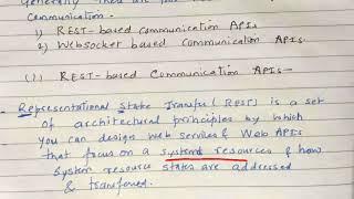 IOT communication APIs / REST based communication API - lecture 12/ IOT