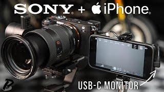 The Ultimate Sony Hack: iPhone 15 Pro Monitor Trick