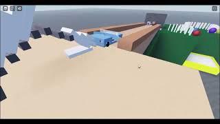 I made a  Rube Goldberg Machine in Roblox