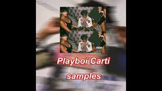 Playboi Carti Samples