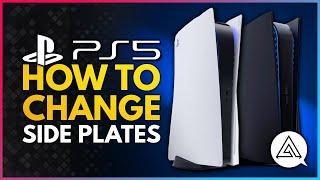 PS5 Tutorial | How to Change the Side Plates