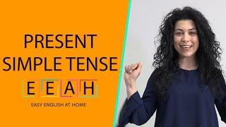 English for Beginners #10: Present Simple Tense | Easy English at Home