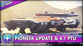 PIONEER UPDATE, NEUE SCHIFFE & ALPHA 4.1 PTU ⭐ STAR CITIZEN NEWS [Alpha 4.1] Deutsch/German